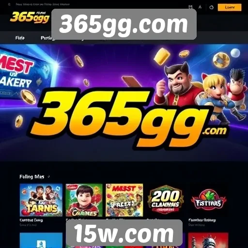 Interface e usabilidade do site 365gg.com